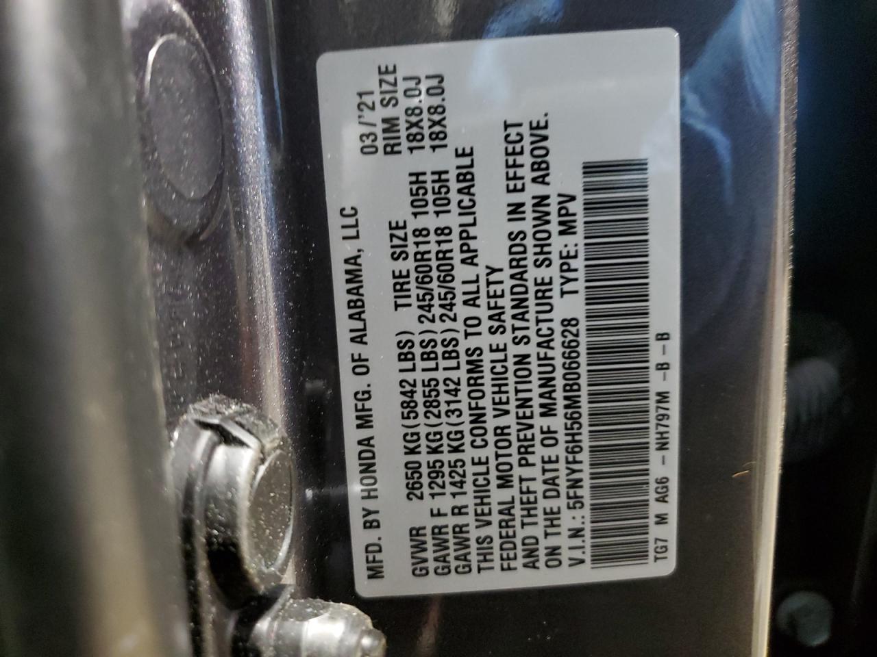2021 Honda Pilot - Image 13