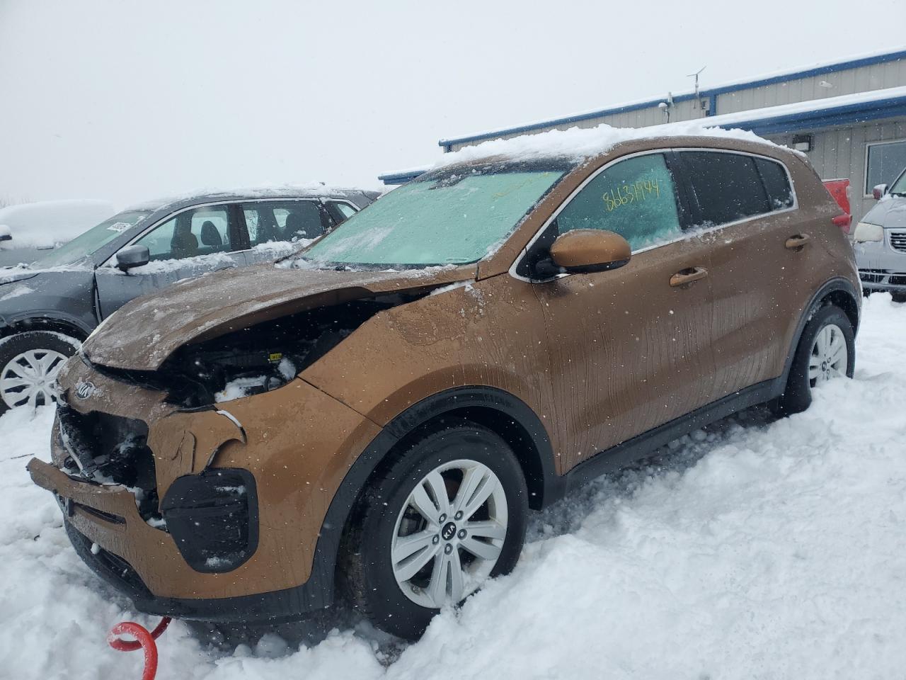 2018 Kia Sportage Lx na sprzedaż w Wayland, MI - Front End