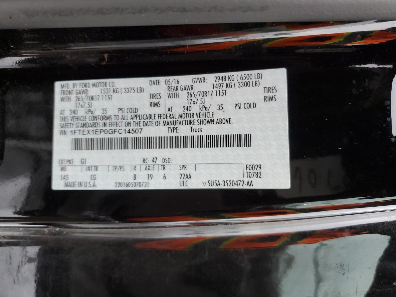 2016 Ford F-150 - Image 14