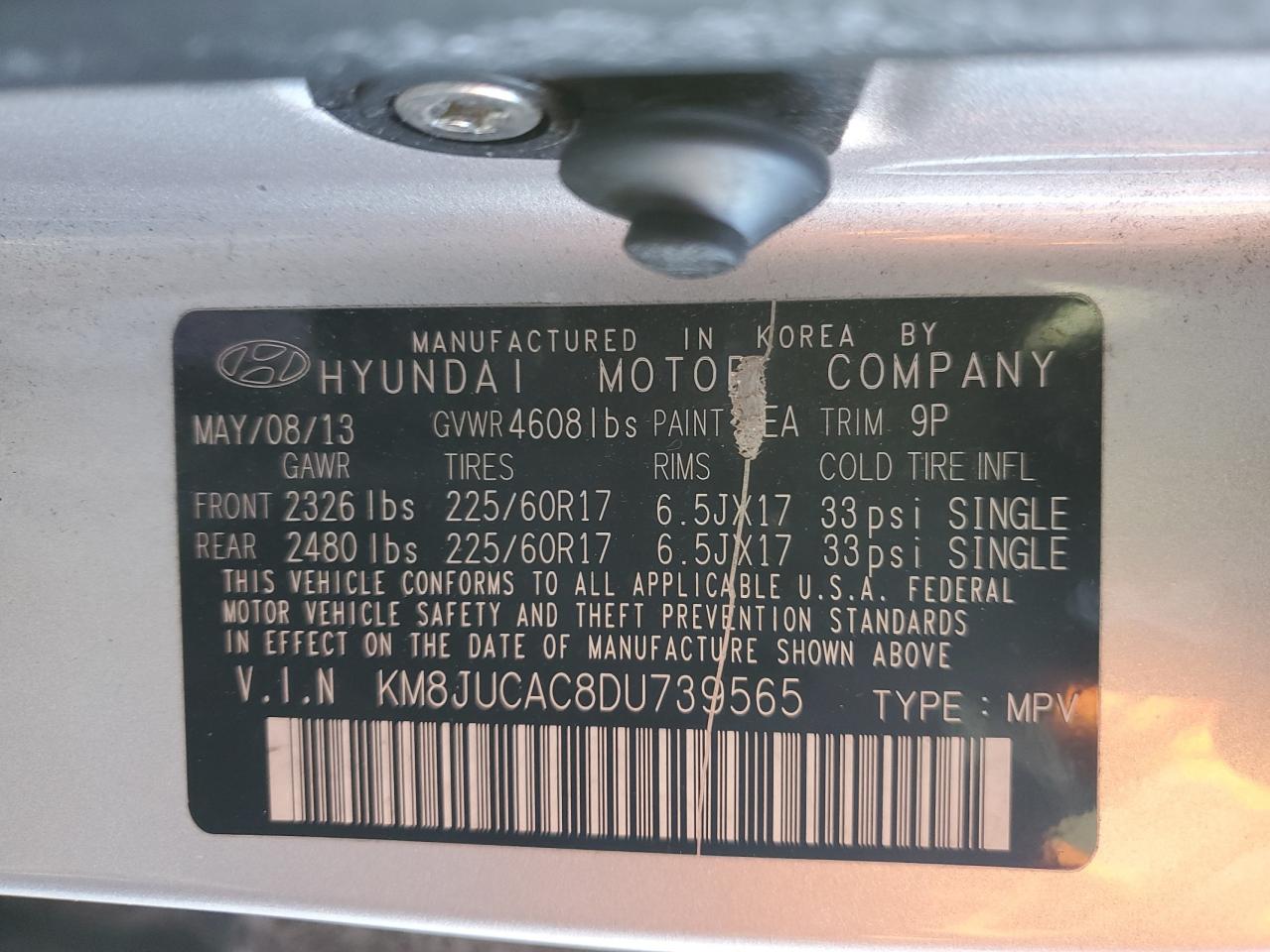 2013 Hyundai Tucson - Image 12