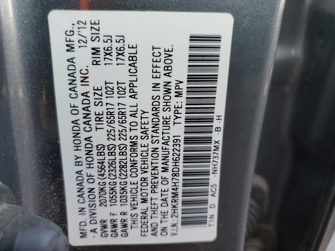 2013 Honda CR-V - Image 13