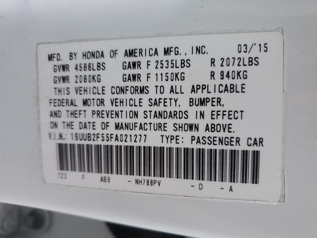 2015 Acura TLX - Image 12