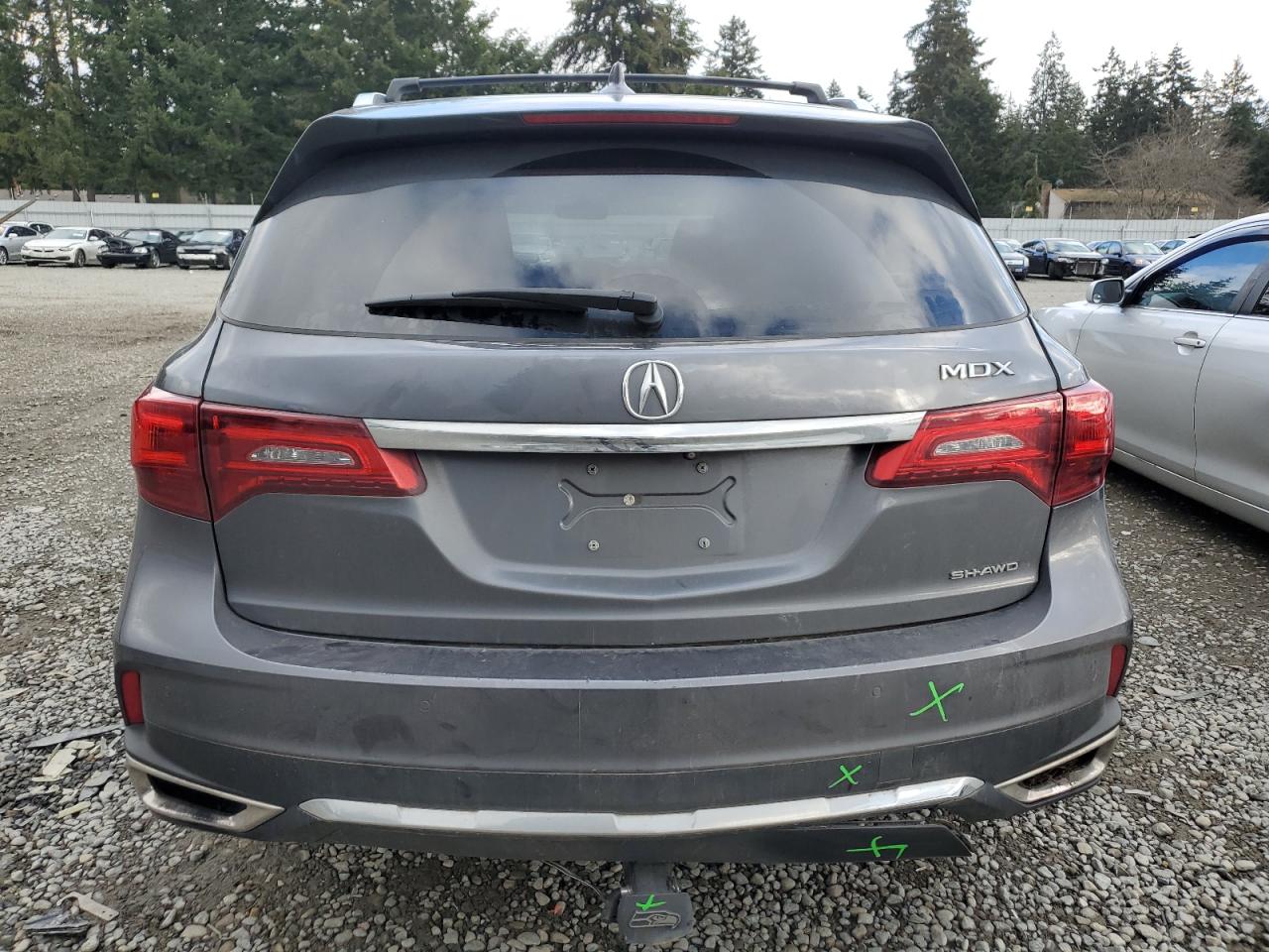 VIN 5FRYD4H53HB007745 2017 ACURA MDX no.6