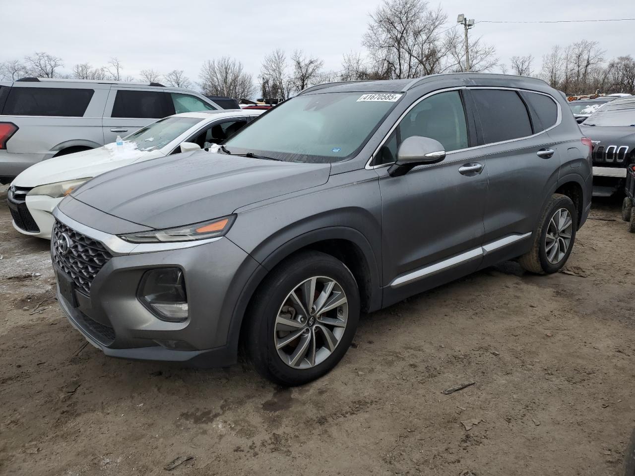 VIN 5NMS53AD1KH003845 2019 HYUNDAI SANTA FE no.1