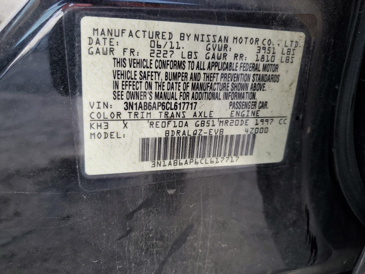 2012 Nissan Sentra - Image 12