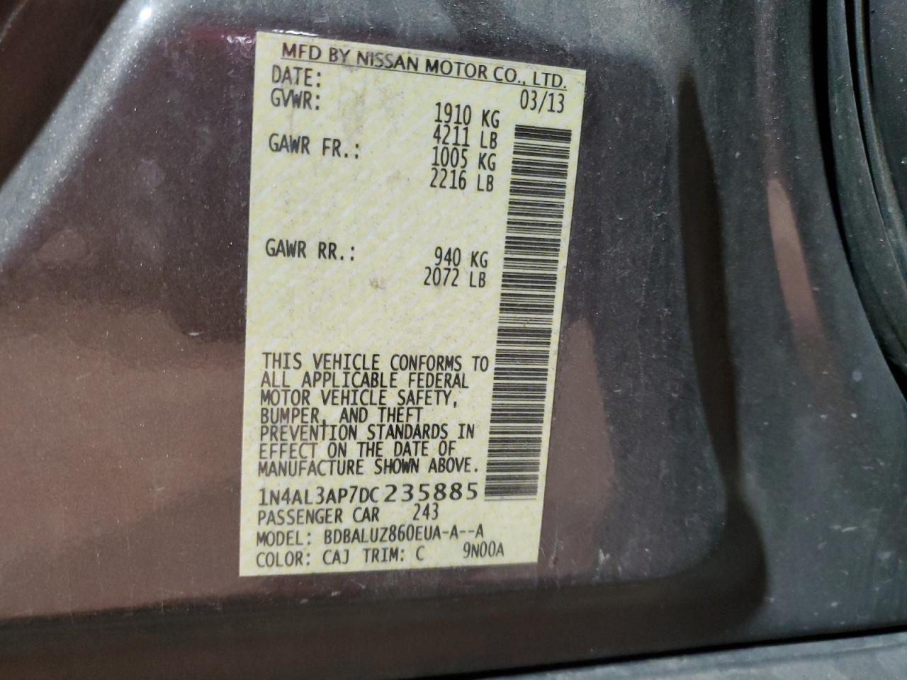 2013 Nissan Altima - Image 12