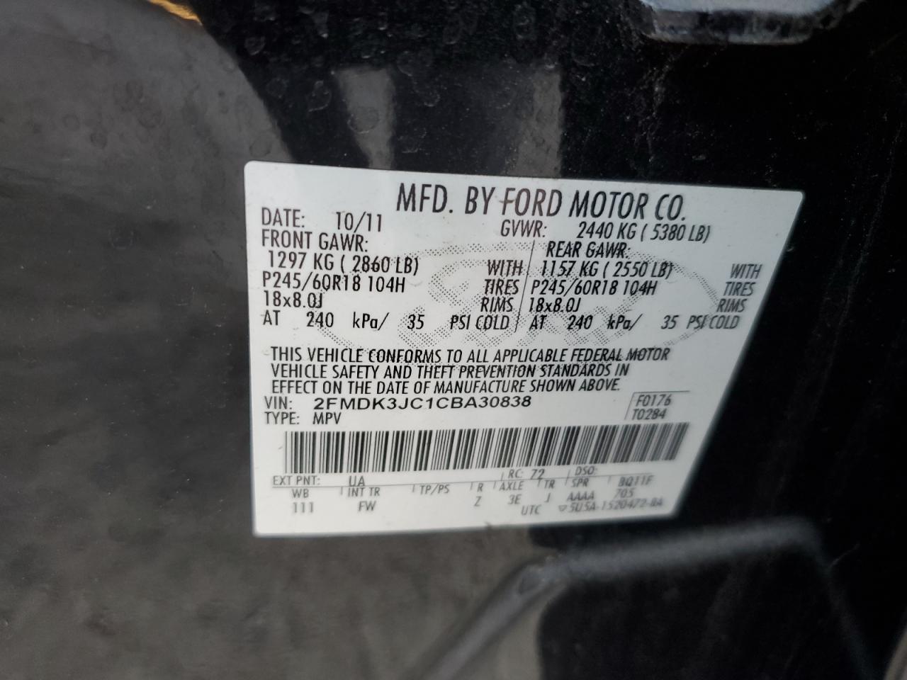 2012 Ford Edge - Image 13