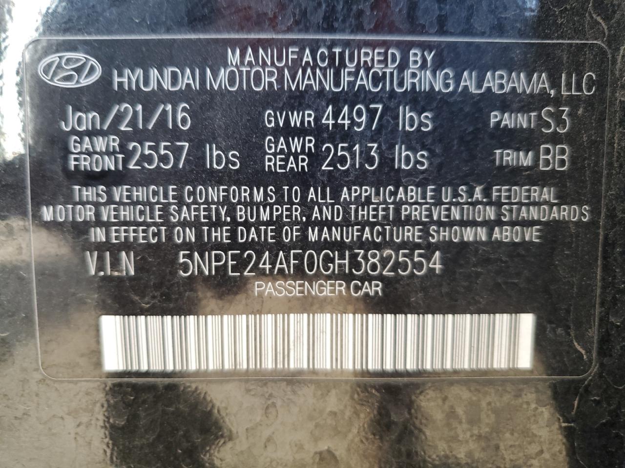 2016 Hyundai Sonata - Image 12