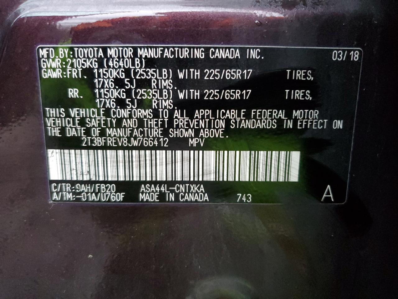 2018 Toyota RAV 4 - Image 16