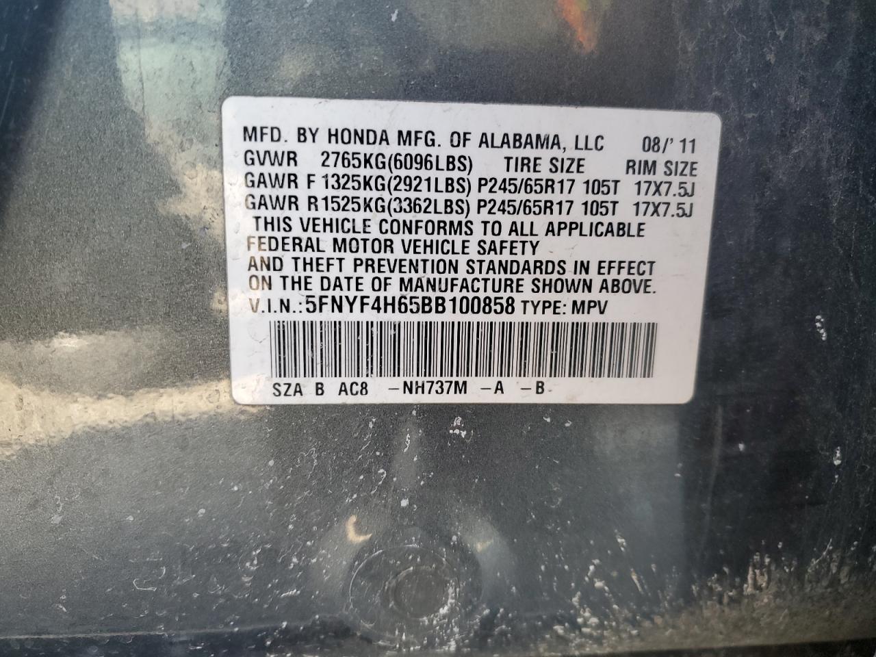 2011 Honda Pilot - Image 13