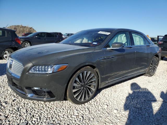 2019 Lincoln Continental Black Label