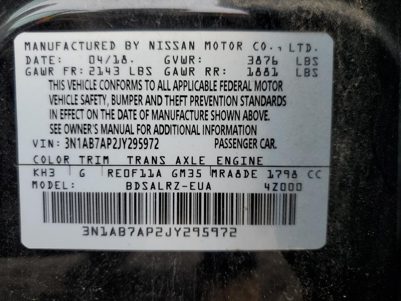 2018 Nissan Sentra - Image 13