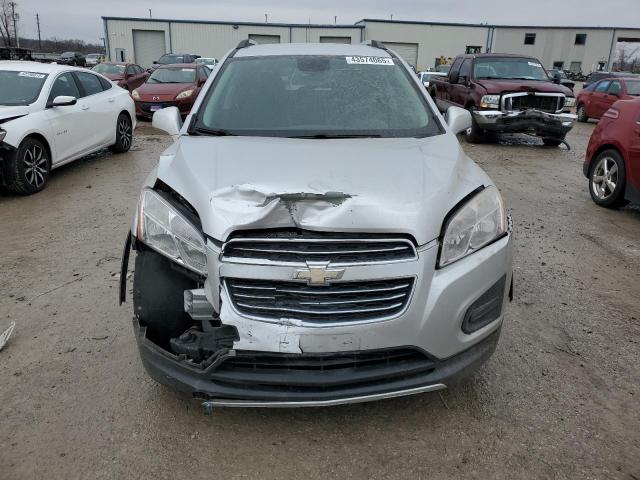 CHEVROLET TRAX 2015 Silver