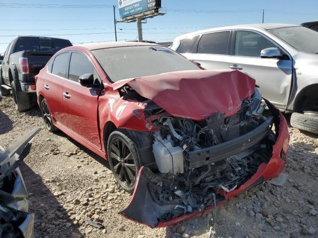  NISSAN SENTRA 2017 Красный
