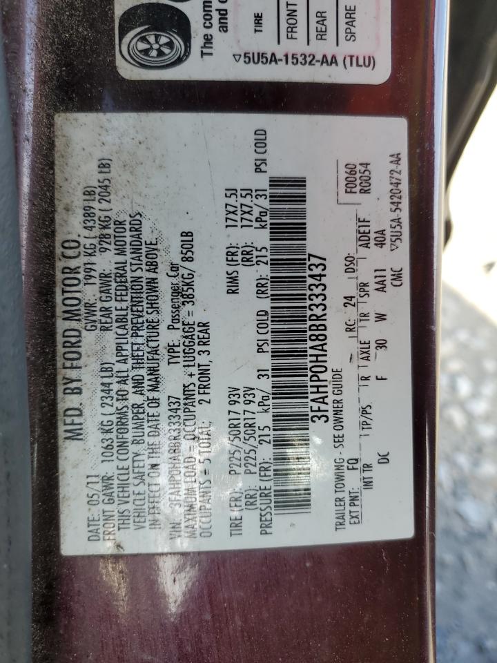 2011 Ford Fusion - Image 13