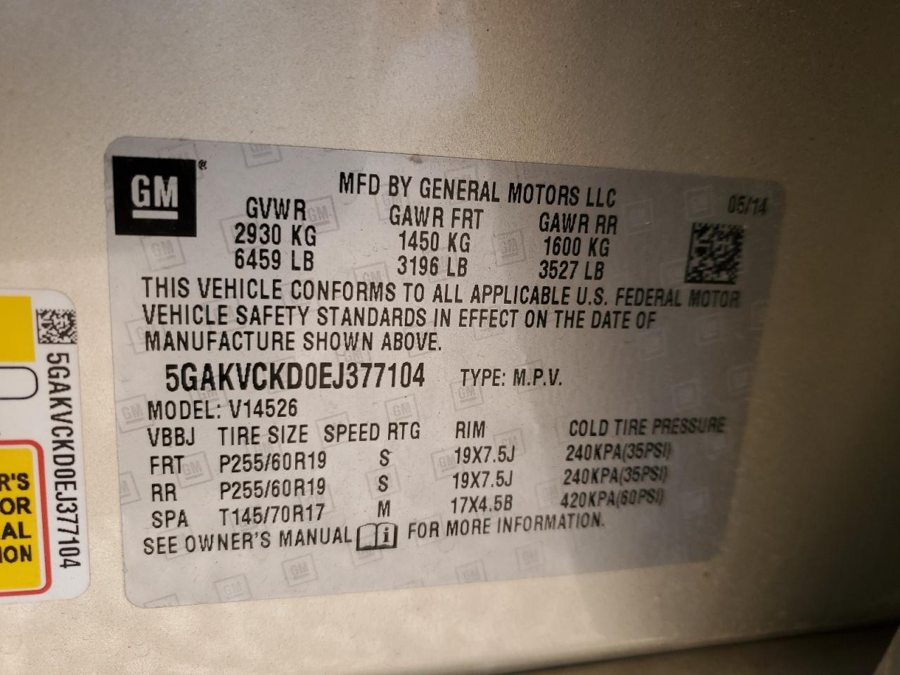 2014 Buick Enclave - Image 15