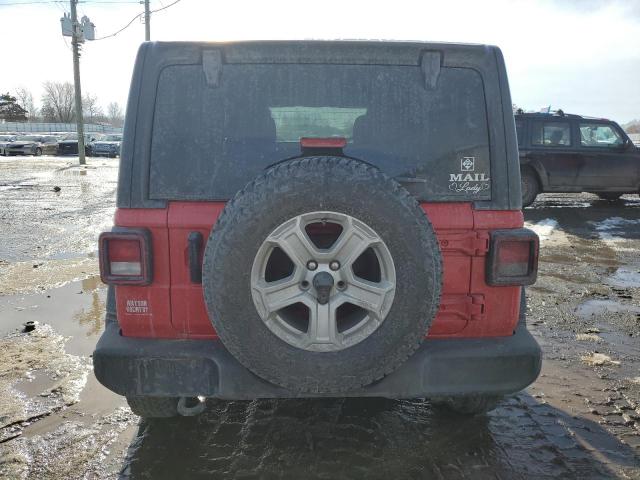  JEEP WRANGLER 2021 Red