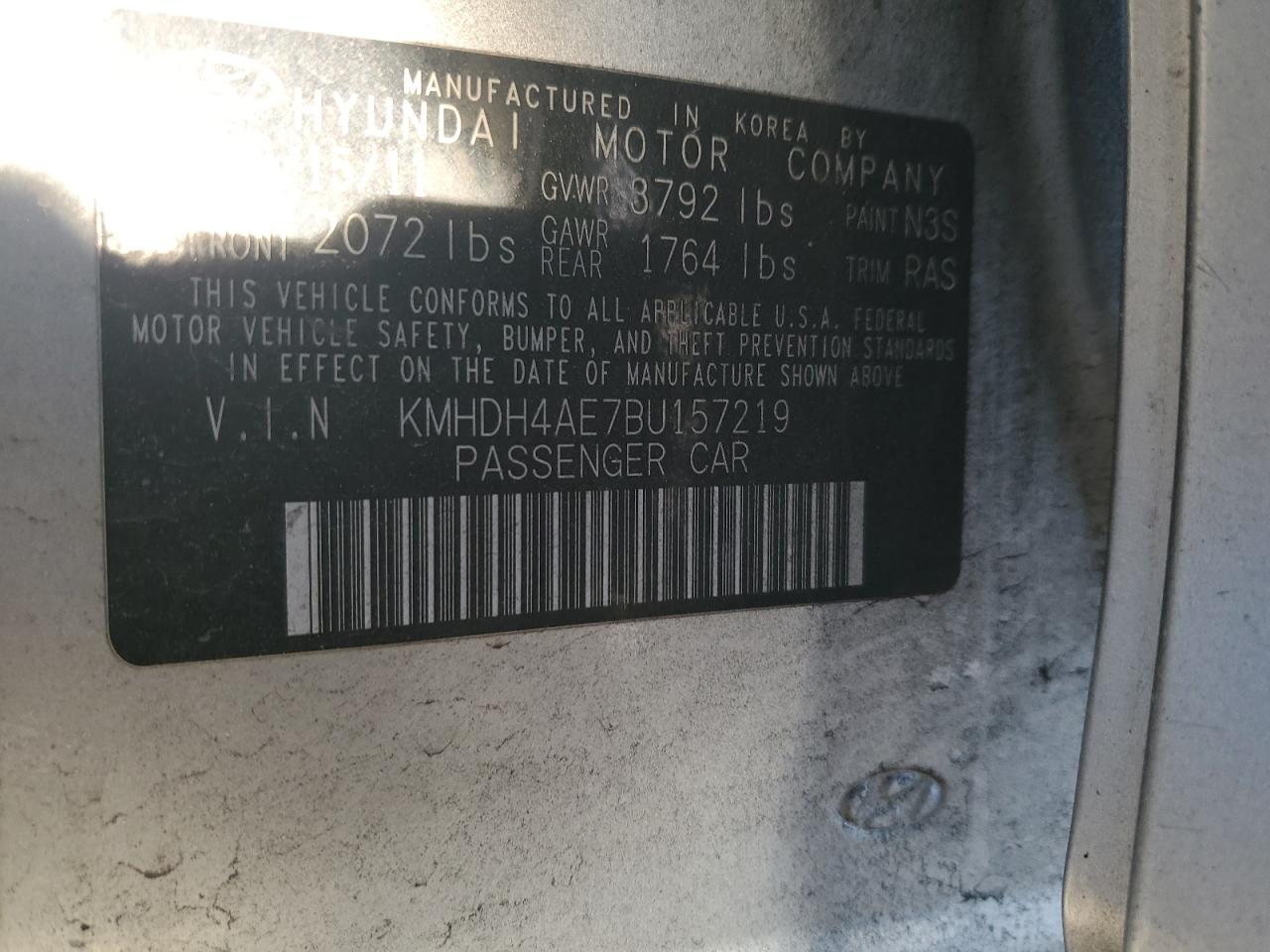 2011 Hyundai Elantra - Image 15