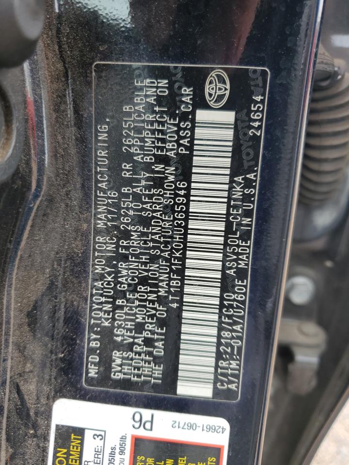 2017 Toyota Camry - Image 12