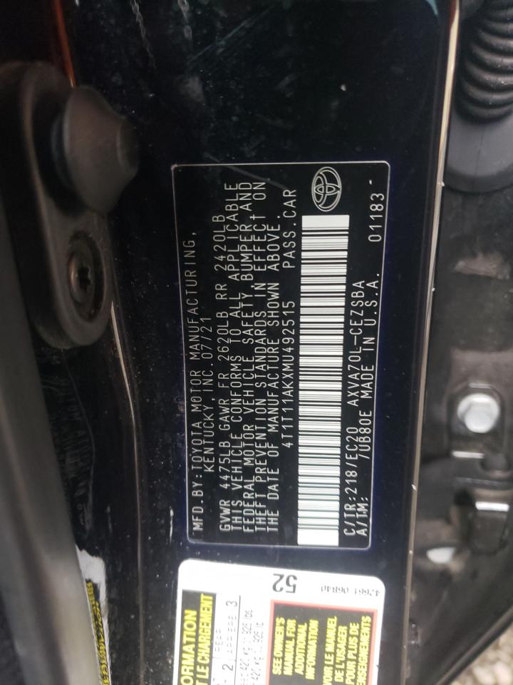 2021 Toyota Camry - Image 12