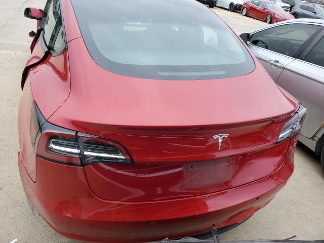  TESLA MODEL 3 2022 Червоний
