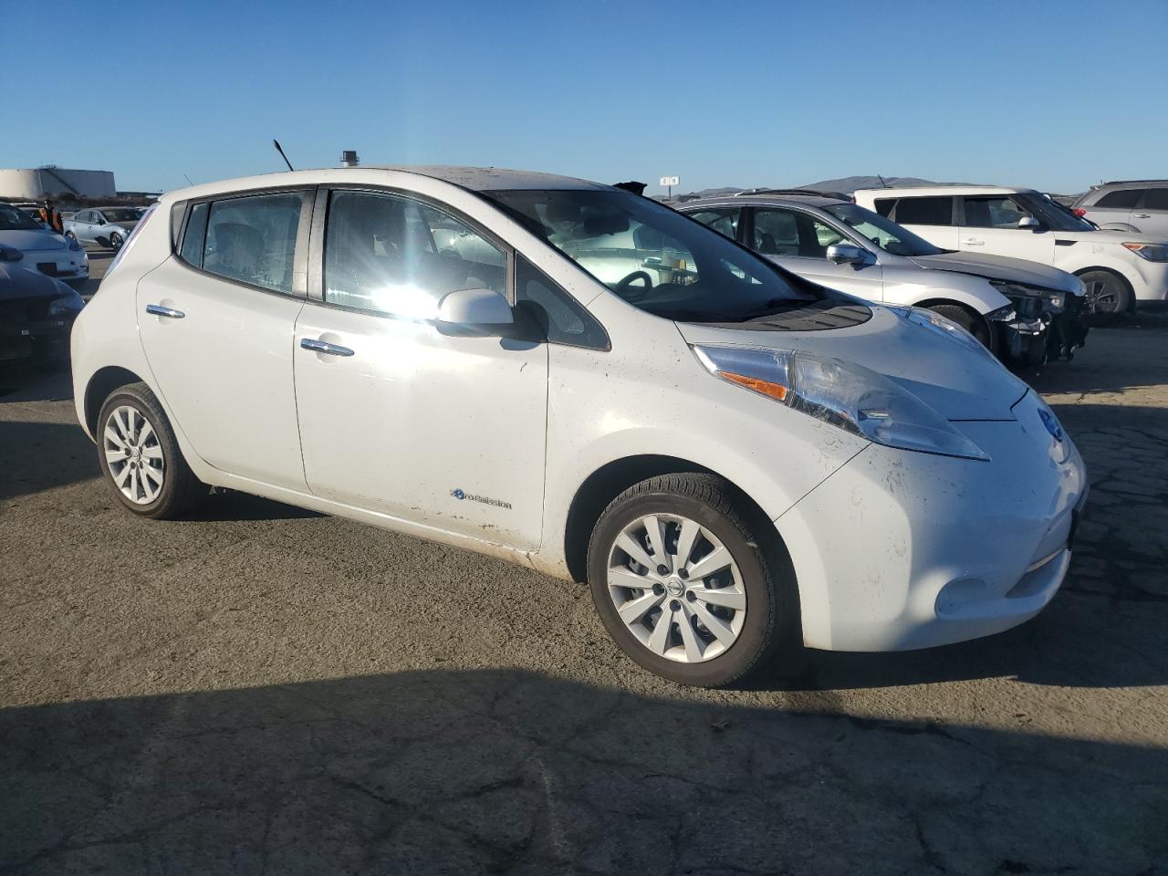 VIN 1N4AZ0CP5DC400343 2013 NISSAN LEAF no.4