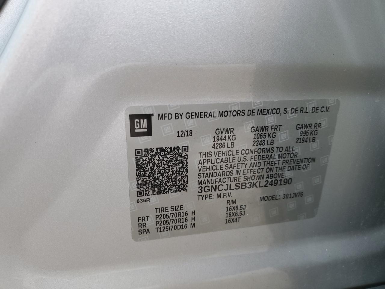 2019 Chevrolet Trax - Image 13