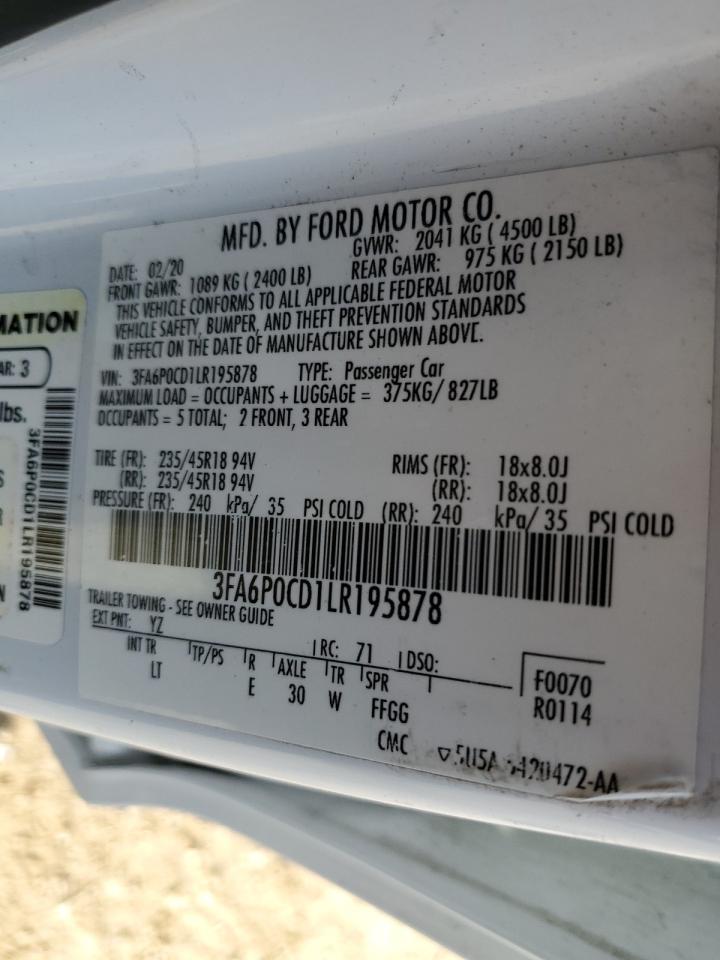 2020 Ford Fusion - Image 12