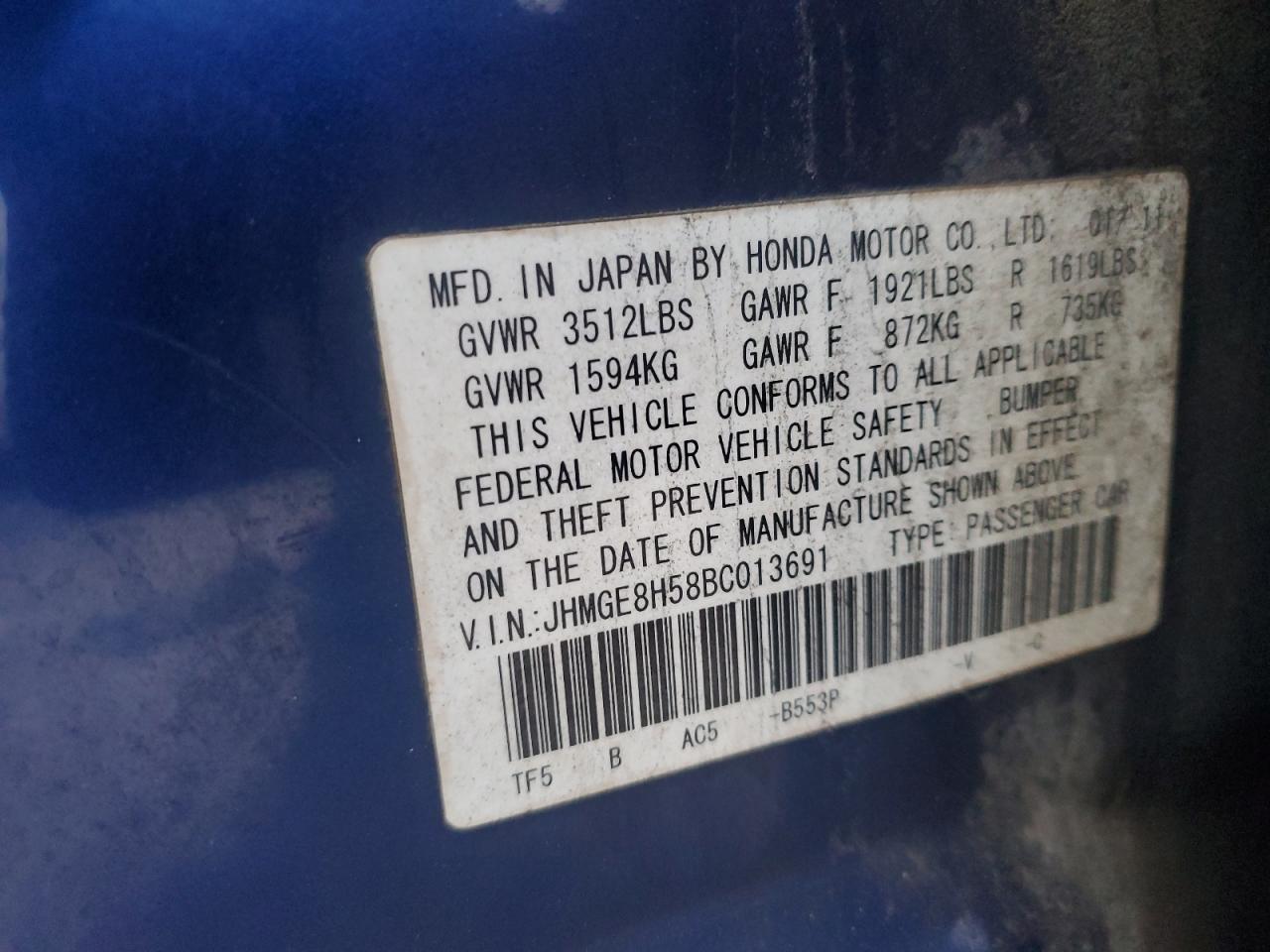 2011 Honda Fit - Image 13