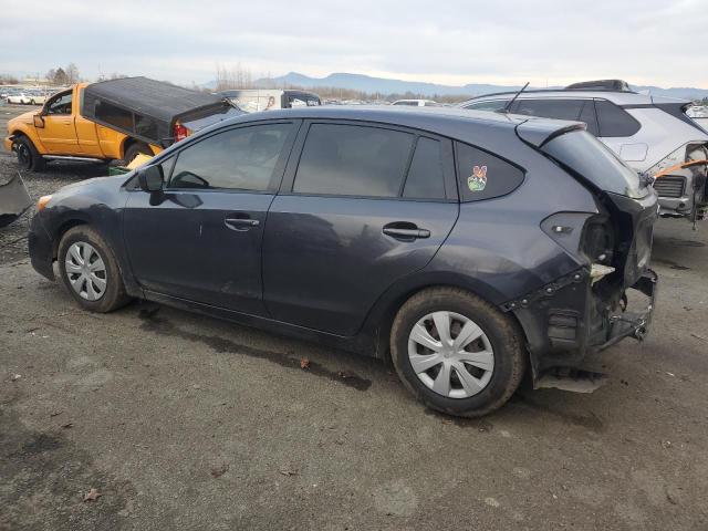 SUBARU IMPREZA 2013 Сharcoal