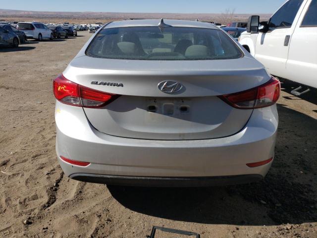  HYUNDAI ELANTRA 2015 Сріблястий