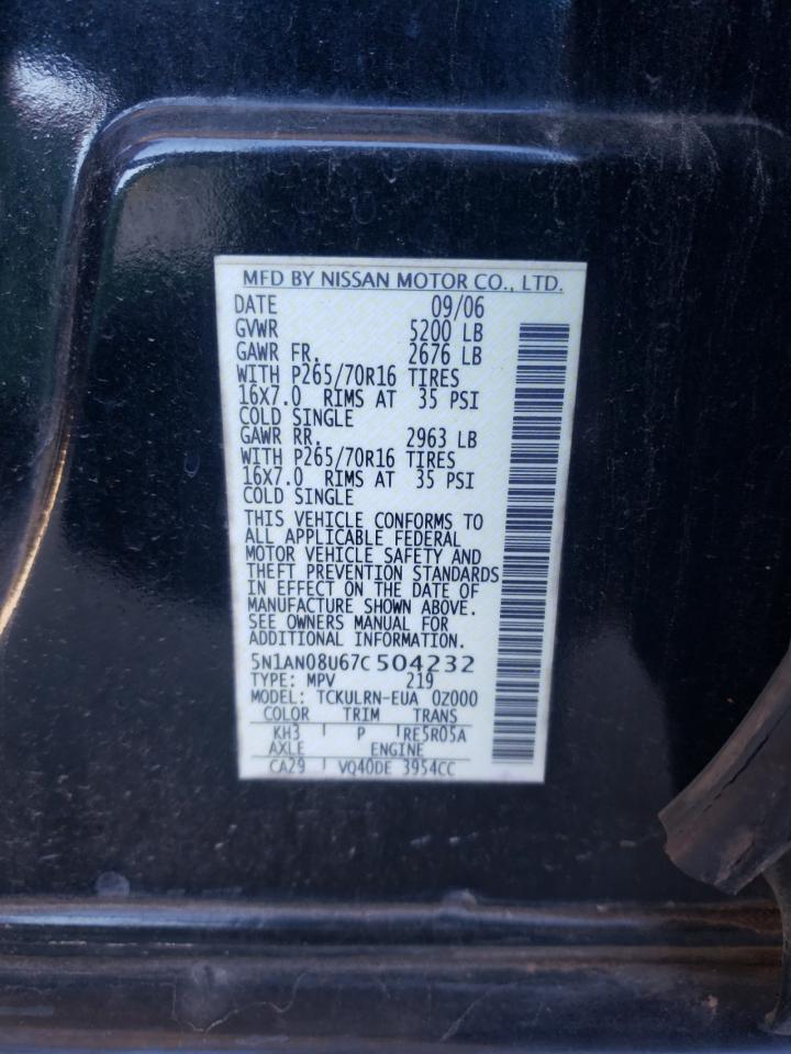 2007 Nissan XTerra - Image 12