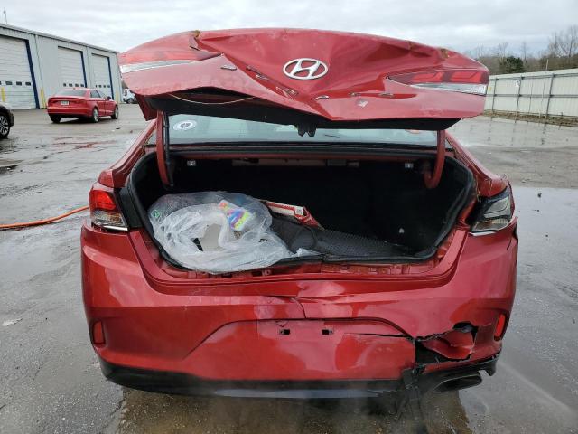  HYUNDAI SONATA 2018 Красный
