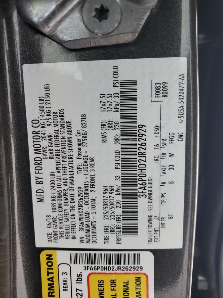 2018 Ford Fusion - Image 12