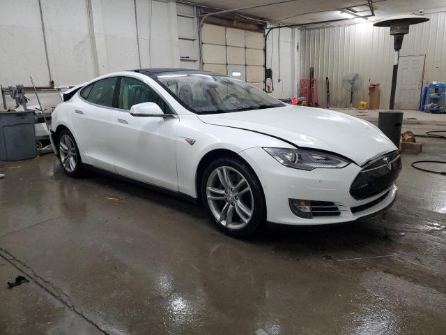  TESLA MODEL S 2014 Белы