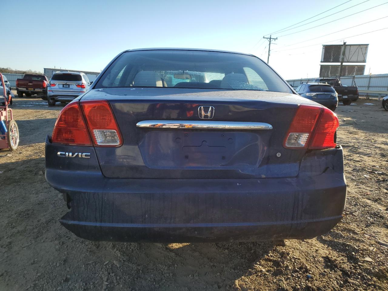 2003 Honda Civic Lx VIN: 1HGES16533L018571 Lot: 85846185