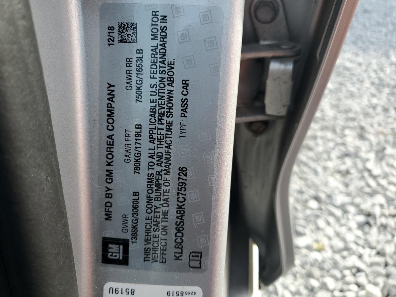 2019 Chevrolet Spark - Image 13