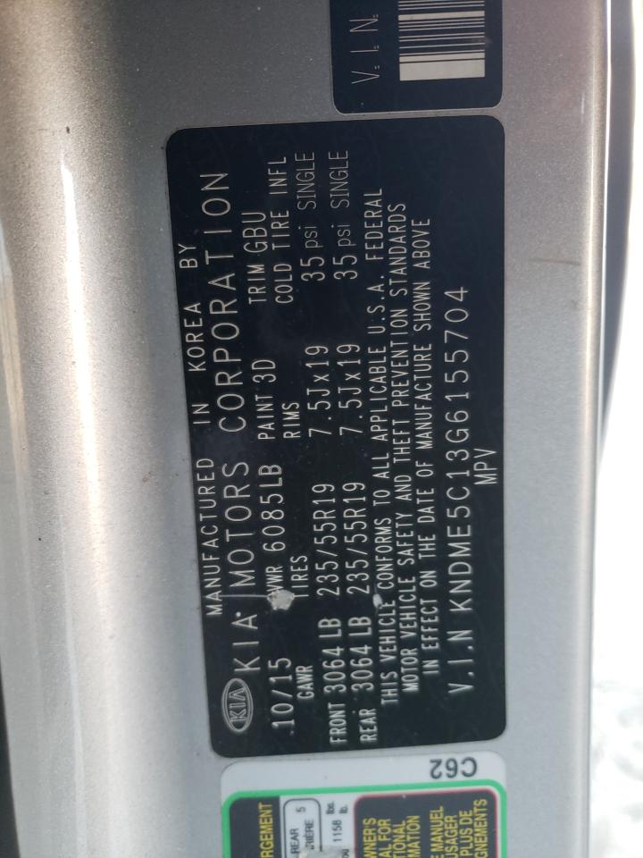 2016 Kia Sedona - Image 13
