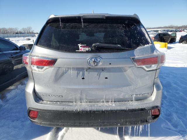 Паркетники TOYOTA HIGHLANDER 2015 Серебристый