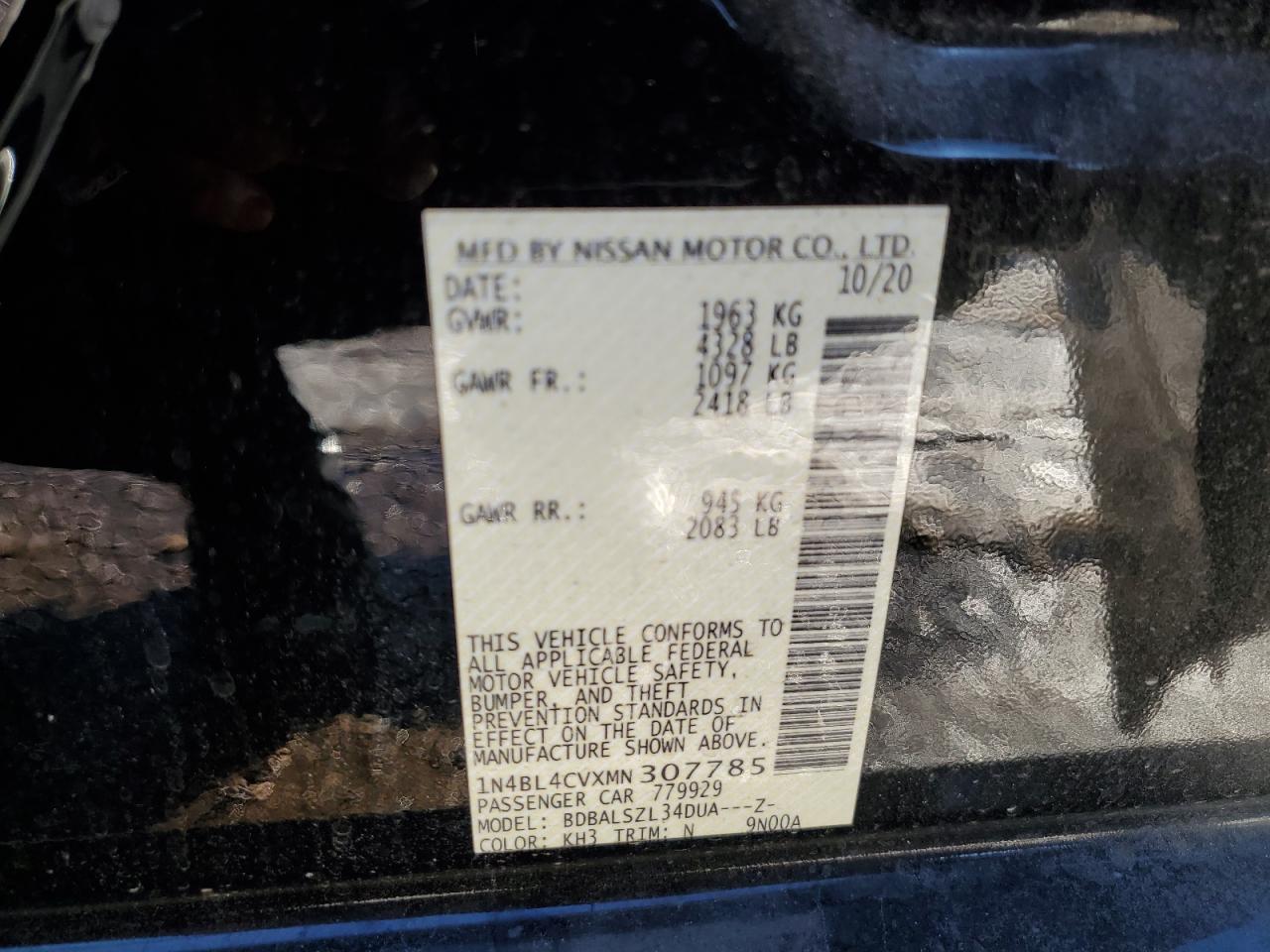 2021 Nissan Altima - Image 12