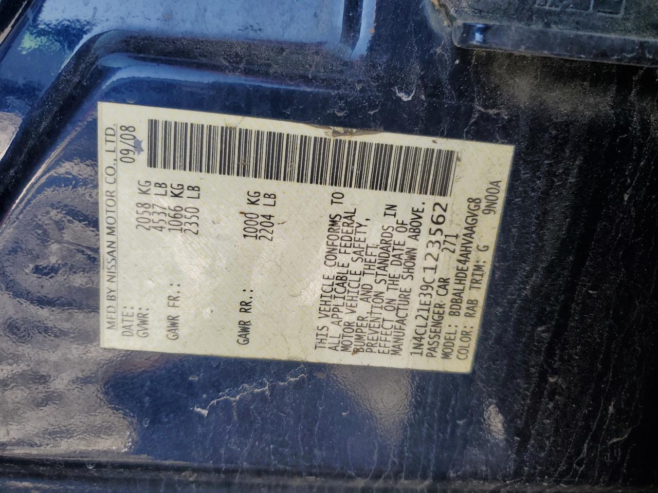 2009 Nissan Altima - Image 12