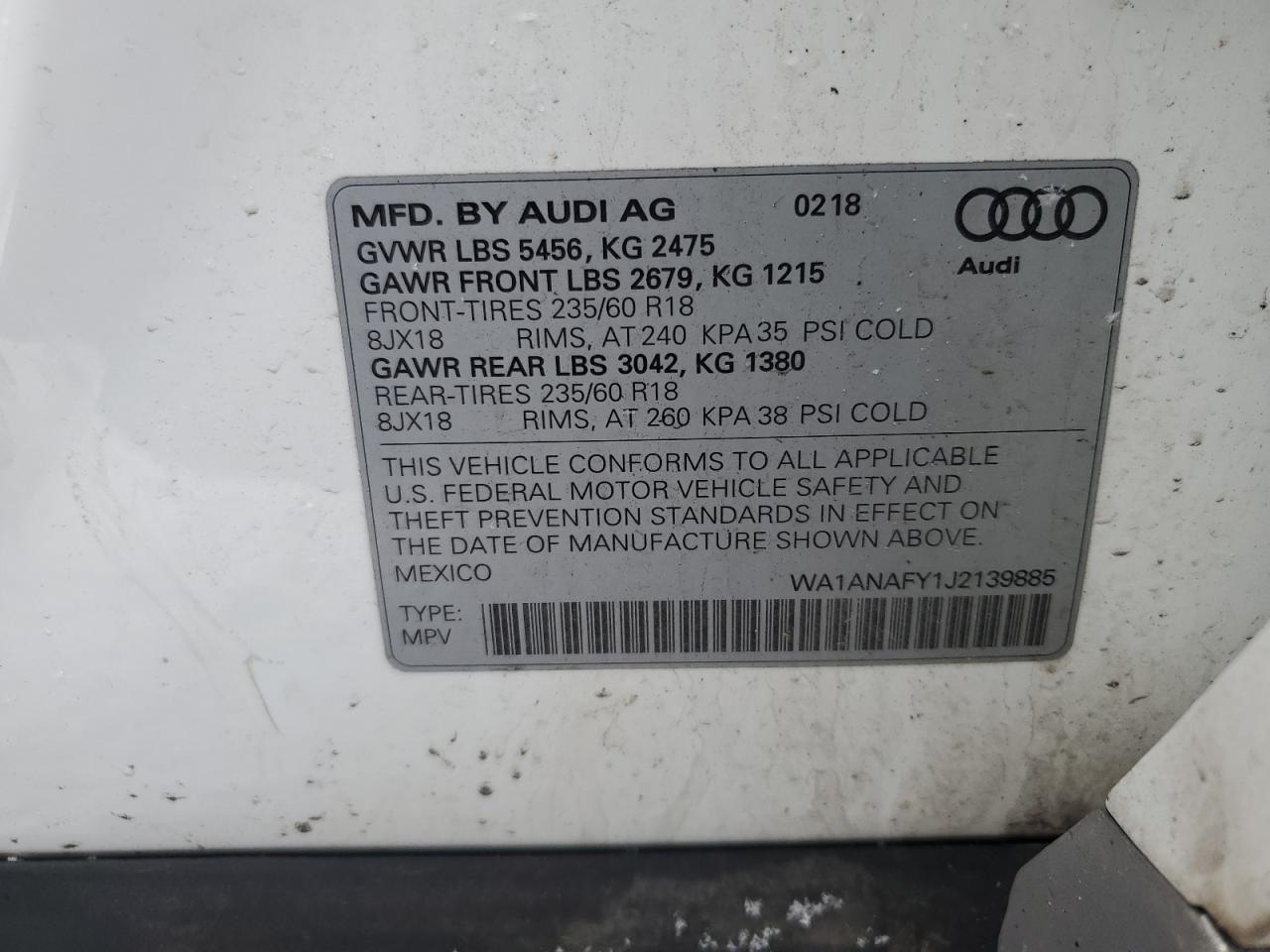 2018 Audi Q5 - Image 13