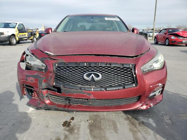  INFINITI Q50 2014 Червоний