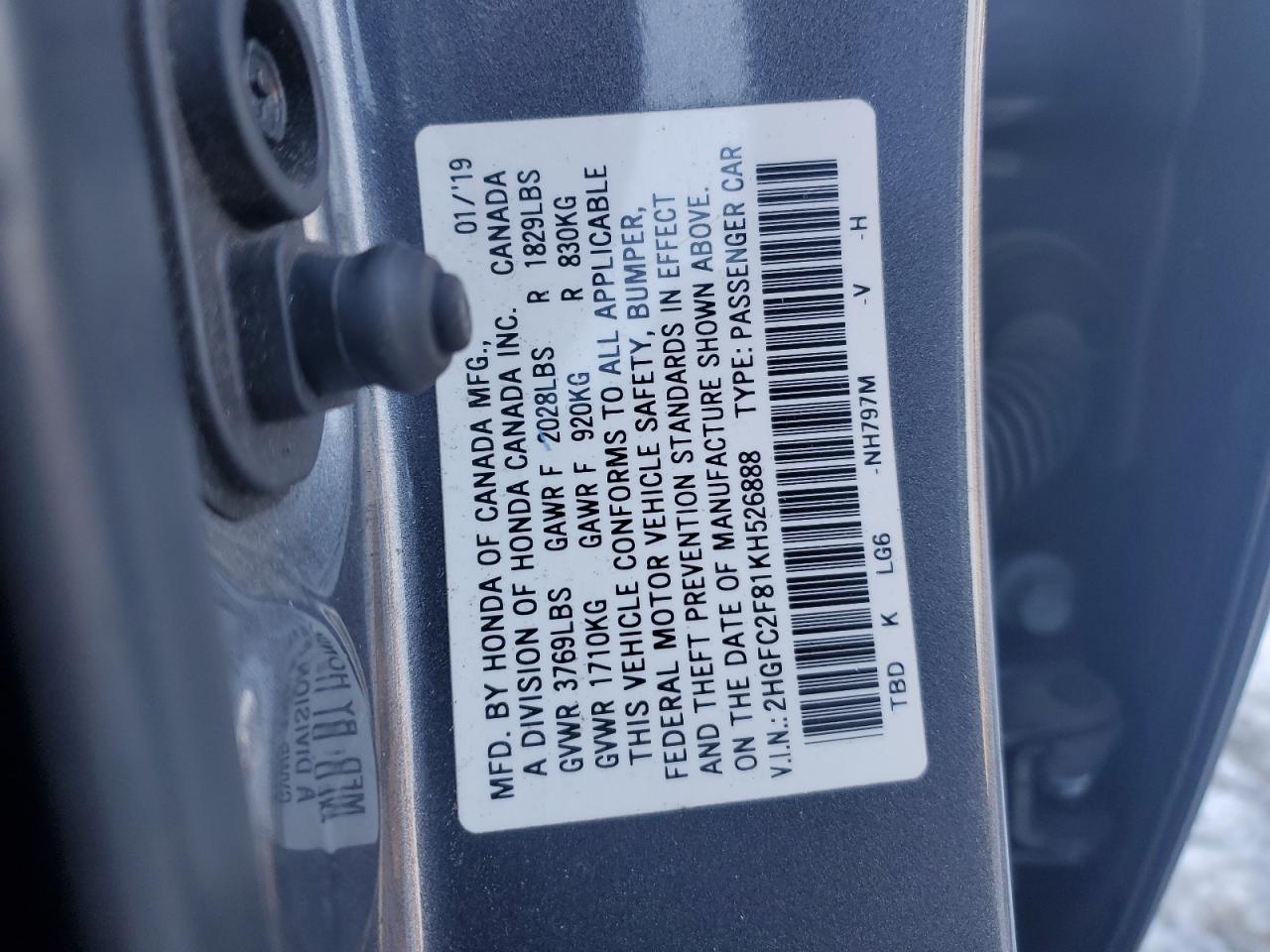 2019 Honda Civic - Image 14