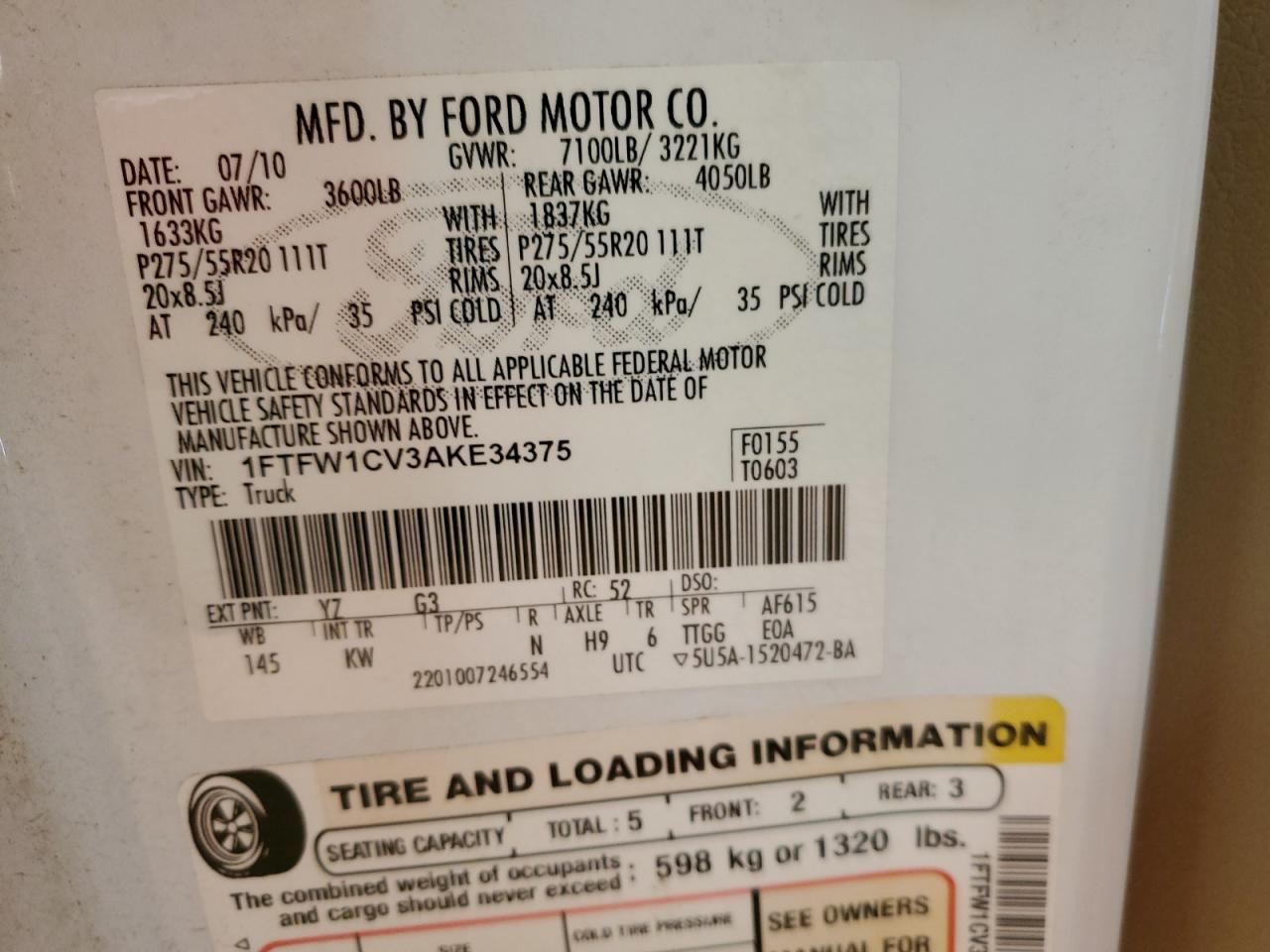 2010 Ford F-150 - Image 12