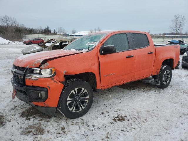  CHEVROLET COLORADO 2021 Оранжевий