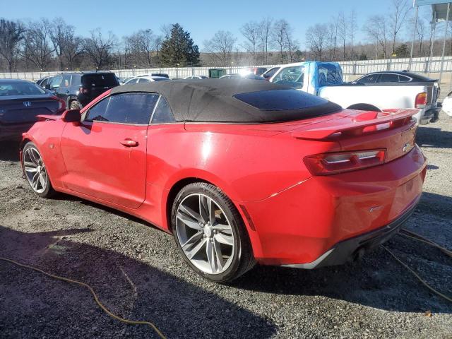  CHEVROLET CAMARO 2017 Red