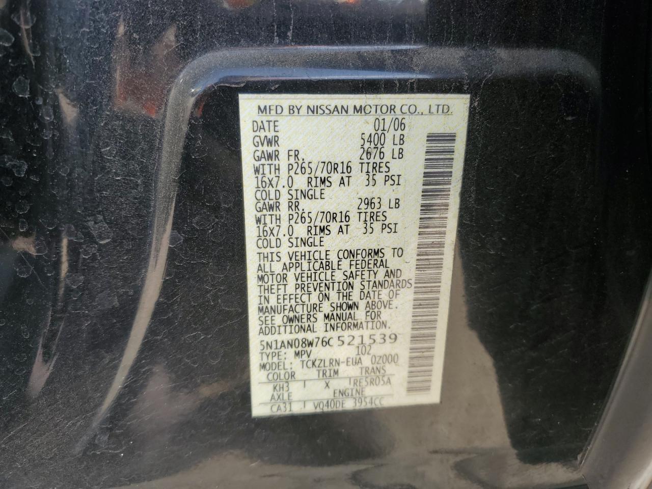 2006 Nissan XTerra - Image 13