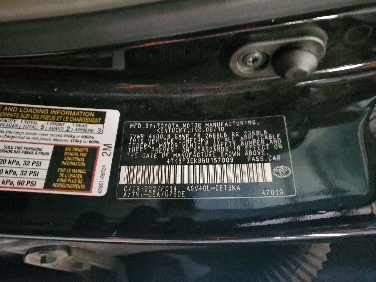 2011 Toyota Camry - Image 12