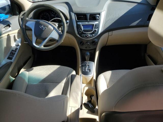  HYUNDAI ACCENT 2012 Czerwony